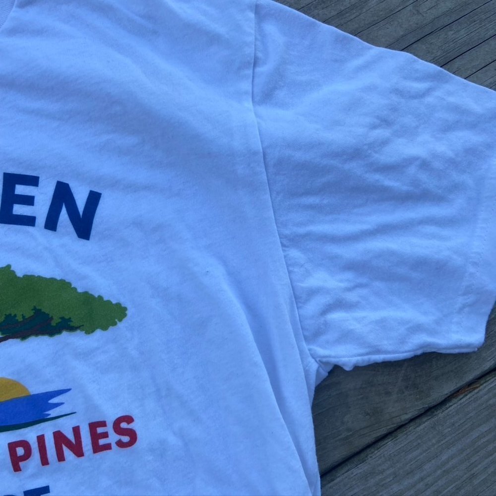 ** 2021 US Open Torrey Pines Medium White crewneck Golf tshirt - Picture 3 of 7